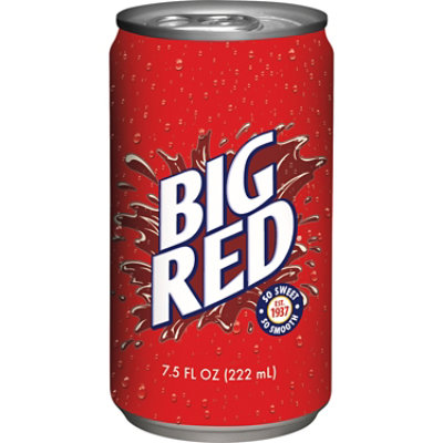 Big Red Soda Mini Cans - 6-7.5 Fl. Oz. - Image 5