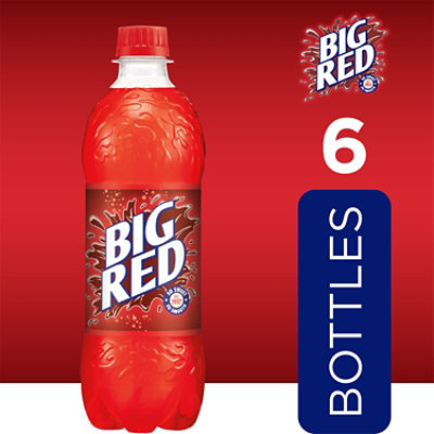 Big Red Soda Bottles - 6-0.5 Liter - Image 3