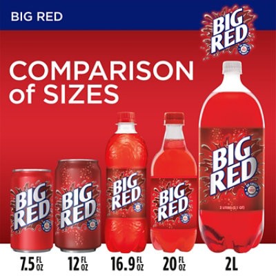 Big Red Soda Can - 24-12 Fl. Oz. - Image 3