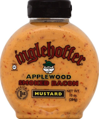 Inglehoffer Mustard Applewood Smoked Bacon - 10 Oz - Image 2