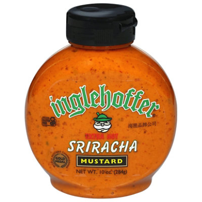 Inglehoffer Mustard Extra Hot Sriracha - 10 Oz - Image 2