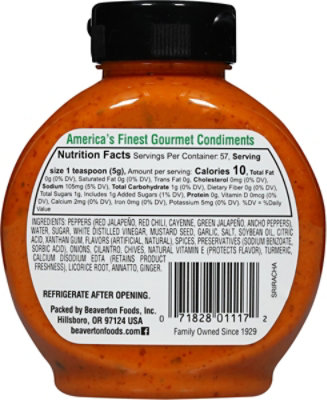 Inglehoffer Mustard Extra Hot Sriracha - 10 Oz - Image 5
