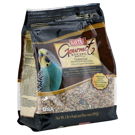 Kaytee Gourmet Recipe Pet Food Parakeet Bag - 2 Lb