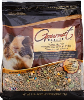 Kaytee Gourmet Recipe Pet Food Guinea Pig Bag - 5 Lb - Image 2