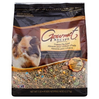 Kaytee Gourmet Recipe Pet Food Guinea Pig Bag - 5 Lb
