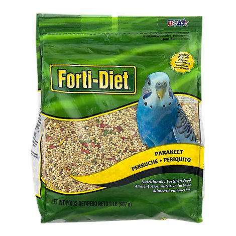 Kaytee Forti-Diet Pet Food Parakeet Bag - 2 Lb