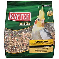 Kaytee Forti-Diet Pet Food Cockatiel Bag - 5 Lb - Image 1