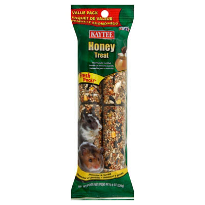 Kaytee Forti-Diet Pet Food Treat Honey Hamster & Gerbil Value Pack - 8 Oz - Image 1