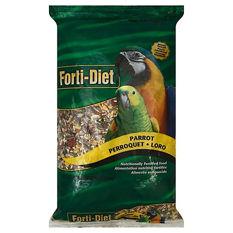 Kaytee Forti-Diet Pet Food Parrot Bag - 8 Lb