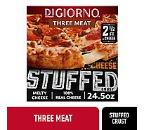 DIGIORNO Pizza Cheese Stuffed Crust 3 Meat Frozen - 24.5 Oz