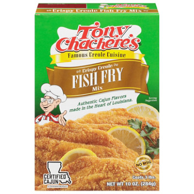 Tony Chacheres Fish Fry Mix Crispy Creole - 10 Oz - Image 2