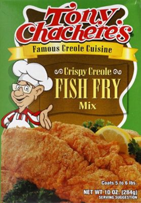 Tony Chacheres Fish Fry Mix Crispy Creole - 10 Oz - Image 2