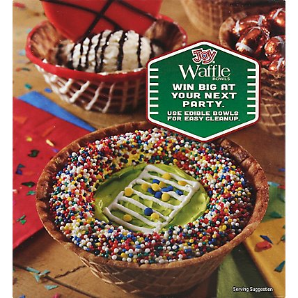 Joy Waffle Bowls 10 Count - 7 Oz - Image 6