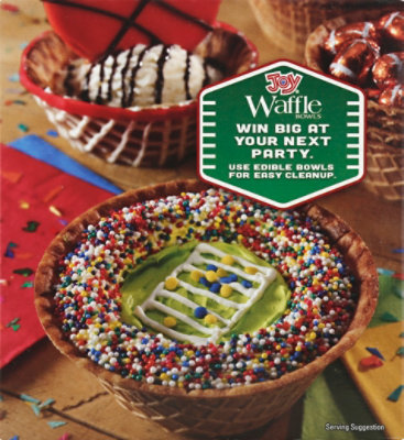 Joy Waffle Bowls 10 Count - 7 Oz - Image 6