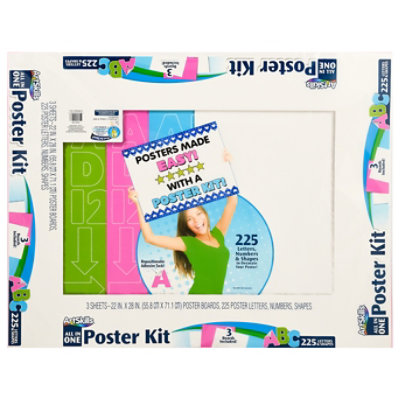 Artskills Make A Poster Kit - Each - Image 3