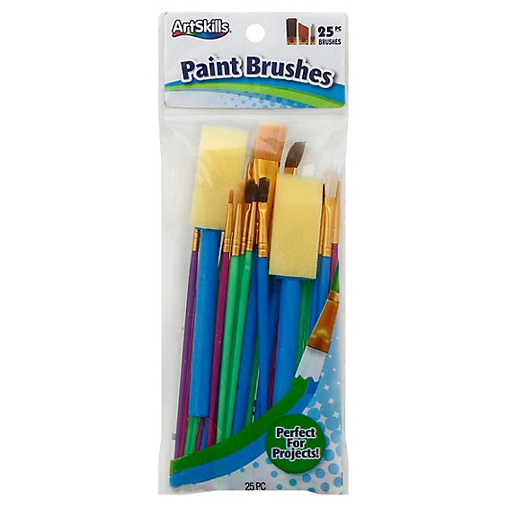 Artskills Paint Brush Set 25ct - Each
