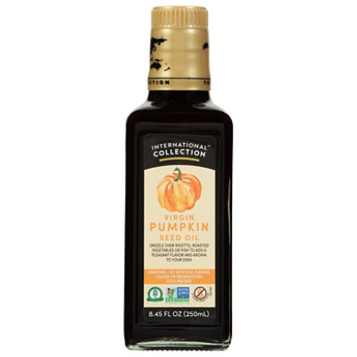 International Collection Pumpkin Seed Oil Virgin - 8.45 Fl. Oz. - Image 2