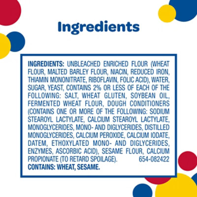 Wonder Bread White Bread Sandwich Rolls 6 Count - 19 Oz - Image 4