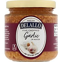 DeLallo Garlic Fine Chopped in Water - 6 Oz - Image 2