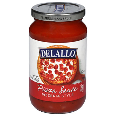DeLallo Pizza Sauce Pizzeria Style Jar - 14 Oz