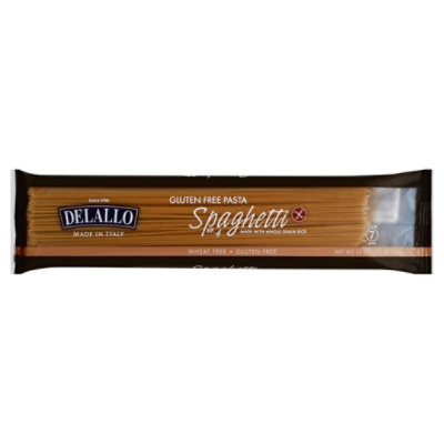 DeLallo Pasta Gluten Free No. 4 Spaghetti Pack - 12 Oz - Image 1