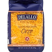 DeLallo Pasta Gluten Free Corn & Rice No. 65 Orzo Bag - 12 Oz - Image 2