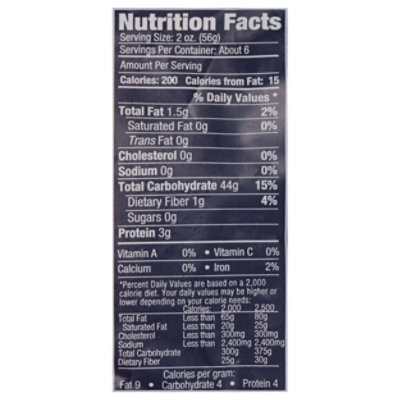 DeLallo Pasta Gluten Free Corn & Rice No. 65 Orzo Bag - 12 Oz - Image 3