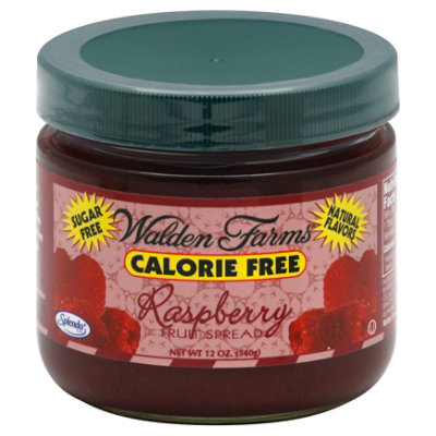 Walden Farms Fruit Spread Sugar Free Raspberry Jar - 12 Oz - Image 1