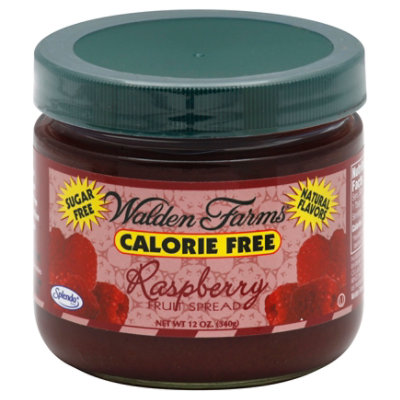 Walden Farms Fruit Spread Sugar Free Raspberry Jar - 12 Oz