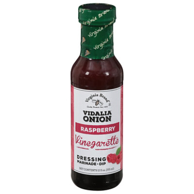 Virginia Brand Salad Dressing Vidalia Onion Raspberry Vinegarette - 12 Fl.  Oz. - shaws