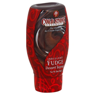 Cold Stone Creamery Dessert Topping Indulgent Fudge - 11 Oz - Image 1