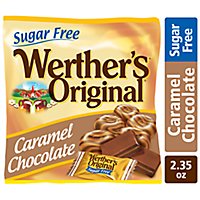 Werther's Original Hard Sugar Free Caramel Chocolate Candy - 2.35 Oz - Image 1