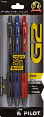 Pilot Pen G2 Assorted Gel Fine - 3 Count - Image 2