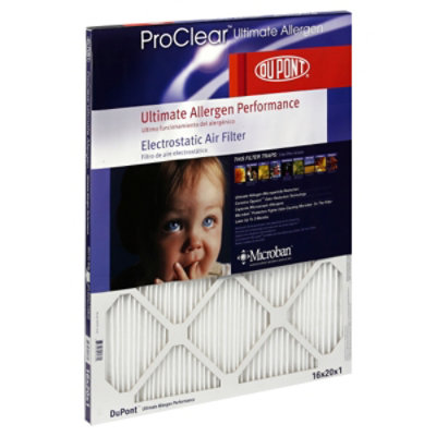 Dupont Ult Allrgn Filter 16x20 - Each - Image 1