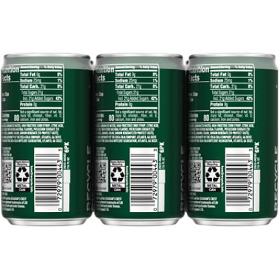 Seagrams Soda Pop Ginger Ale In Mini Cans - 6-7.5 Fl. Oz. - Image 5