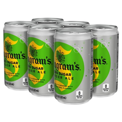 Seagrams Soda Ginger Ale Diet - 6-7.5 Fl. Oz. - Image 2