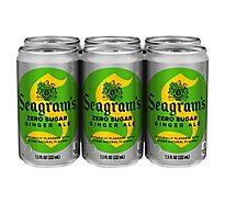 Seagrams Soda Ginger Ale Diet - 6-7.5 Fl. Oz.