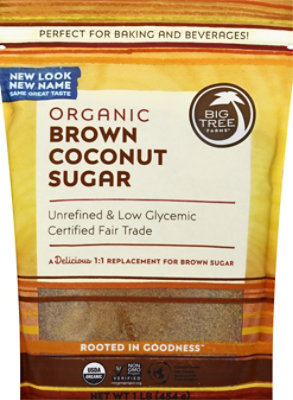 Big Tree Farms Organic Brown Coconut Sugar - 16 Oz - Image 2