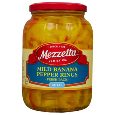 Mezzetta Pepper Rings Deli-Sliced Mild - 32 Oz - Image 3