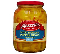 Mezzetta Pepper Rings Deli-Sliced Mild - 32 Oz