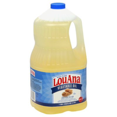 LouAna Vegetable Oil Pure 128 Fl. Oz. Safeway