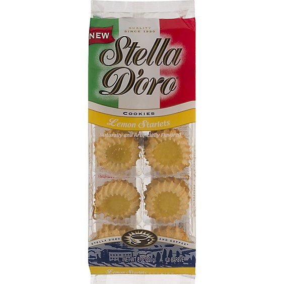 Stella Doro Cookies Lemon Starlets - 8 Oz