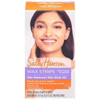 Sally Hansen Wax Strips - 34 Count