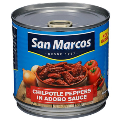 San Marcos Peppers Chilpotle In Adobo Sauce Can - 11 Oz - Image 3