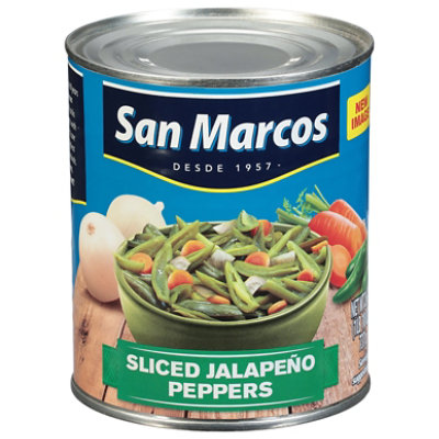 San Marcos Peppers Jalapeno Sliced Can - 26 Oz - Image 3