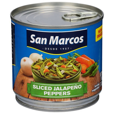 San Marcos Peppers Jalapeno Sliced Can - 11 Oz