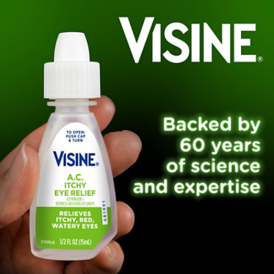 Visine Eye Drops Allergy A/C - .5 Fl. Oz. - Image 3