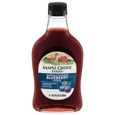 Maple Grove Farms Syrup Blueberry 8 - 8.5 Oz