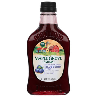 Maple Grove Farms Syrup Blueberry 8 - 8.5 Oz - Image 3