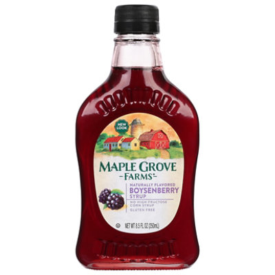 Maple Grove Farms Syrup Boysenberry - 8.5 Oz - Image 3